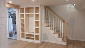 Custom Bookshelves Built In Project – After